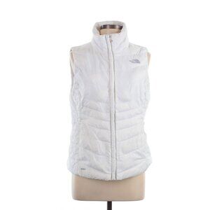 The North Face White Puffer Vest EUC Size Large